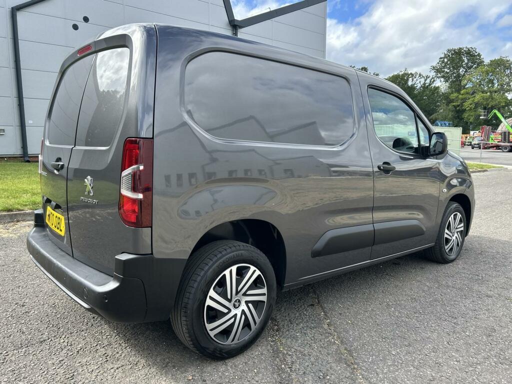 Peugeot Partner 1.5 Bluehdi 650 Professional Standard Panel Van White #11