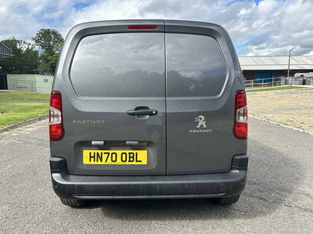 Peugeot Partner 1.5 Bluehdi 650 Professional Standard Panel Van White #9