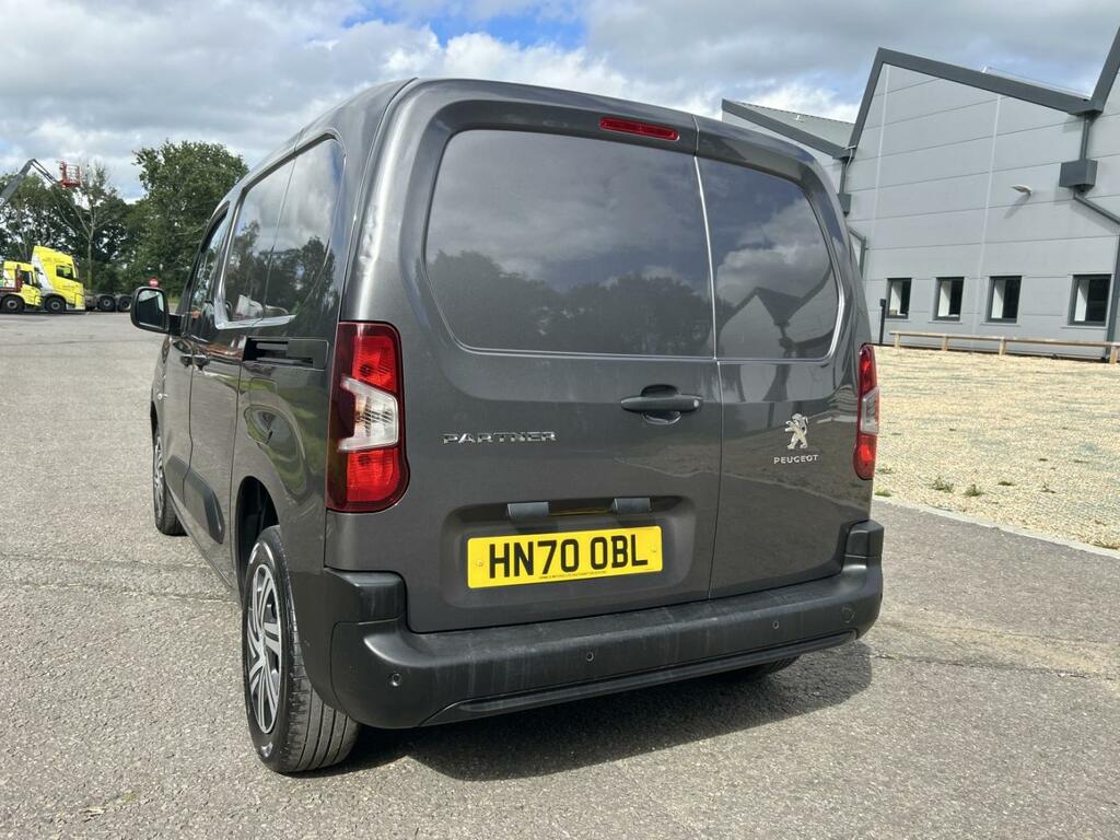 Peugeot Partner 1.5 Bluehdi 650 Professional Standard Panel Van White #8