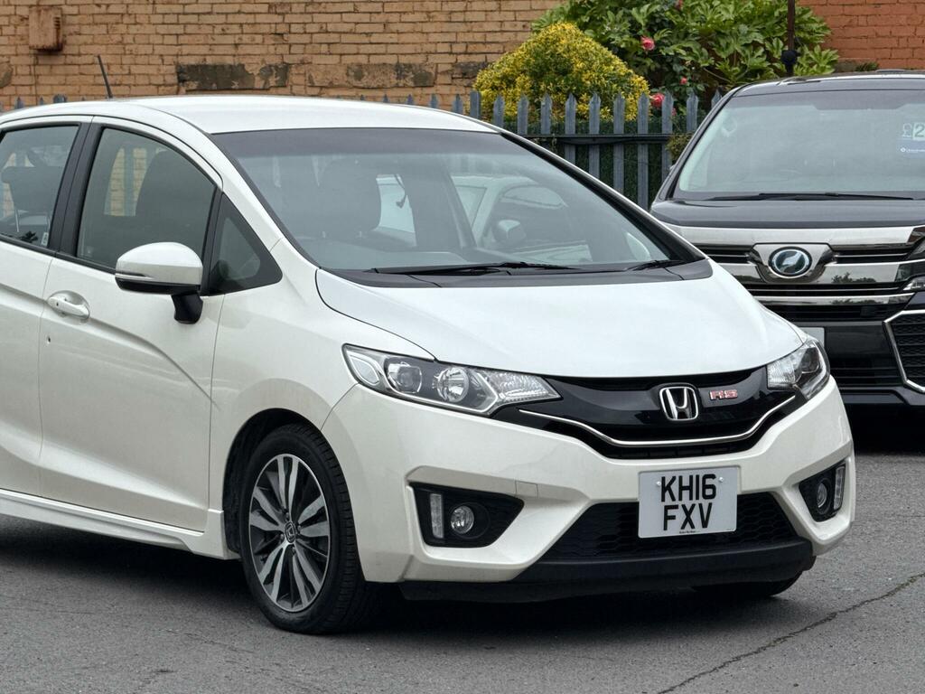 Honda Jazz 1.3 I-vtec Se Hatchback Cvt Euro 6 Ss KH16FXV White #2