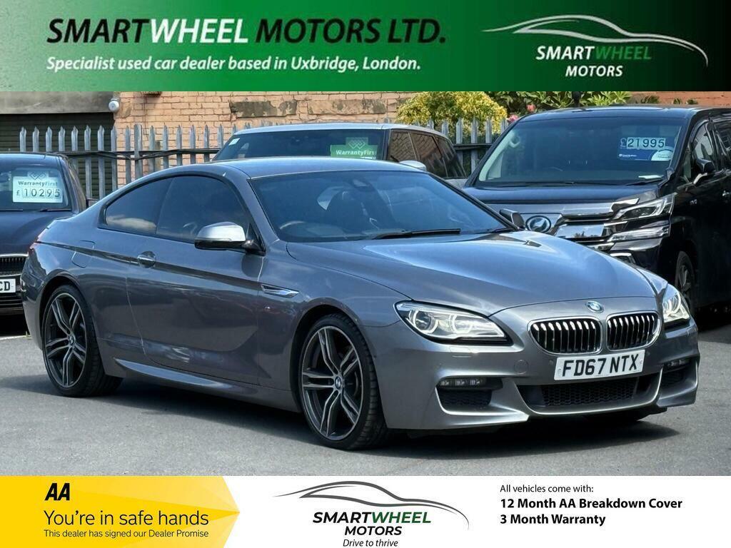 BMW 6 Series 3.0 640D M Sport Euro 6 Ss Grey