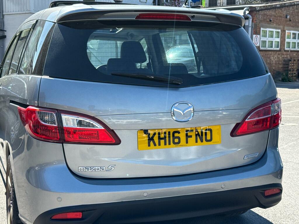 Mazda 5 Mpv White #10