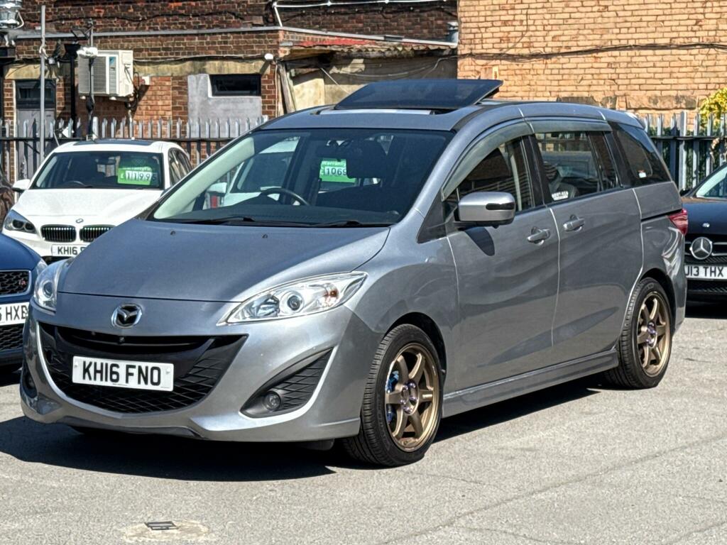 Mazda 5 Mpv White #7