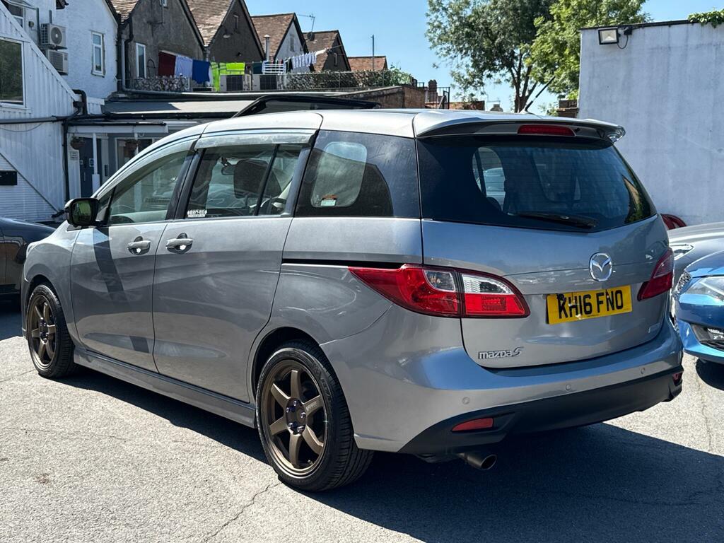 Mazda 5 Mpv White #8