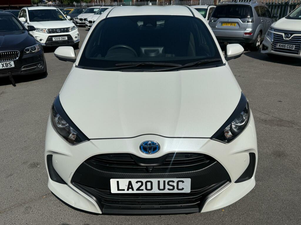 Toyota Yaris 1.5 Vvt-h Icon Hatchback Hybrid E-cvt E LA20USC White #3
