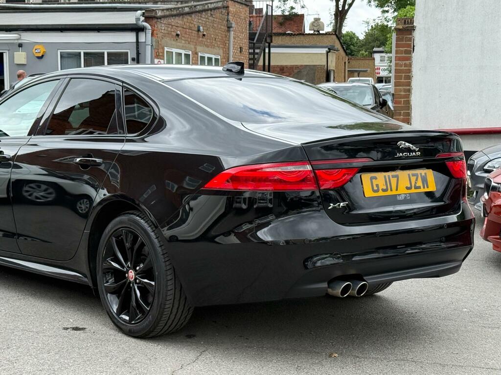 Jaguar XF 2.0D R-sport Euro 6 Ss Black #4