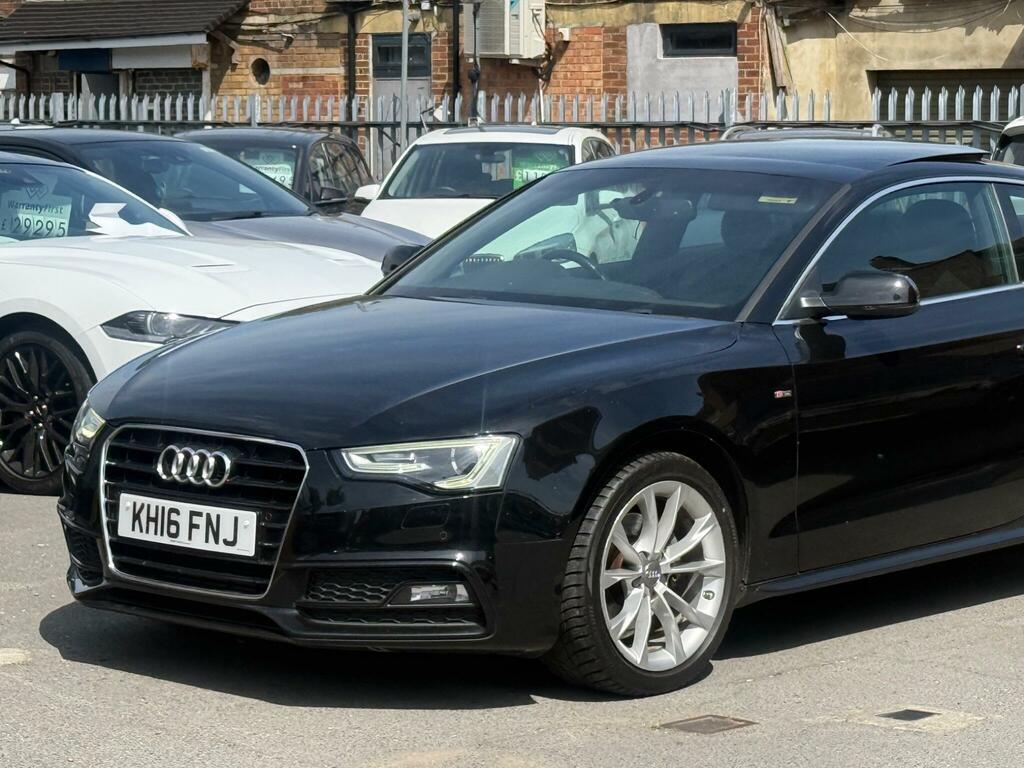 Audi A5 1.8 Tfsi S Line Coupe Multitronic Euro Black #3