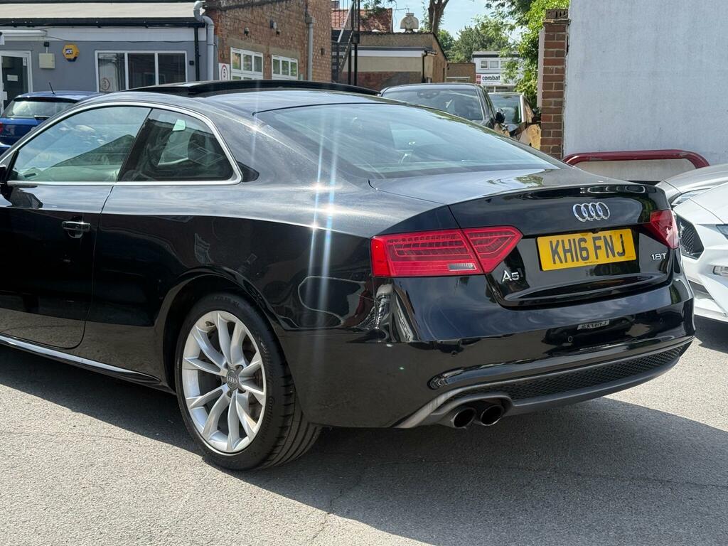 Audi A5 1.8 Tfsi S Line Coupe Multitronic Euro Black #4