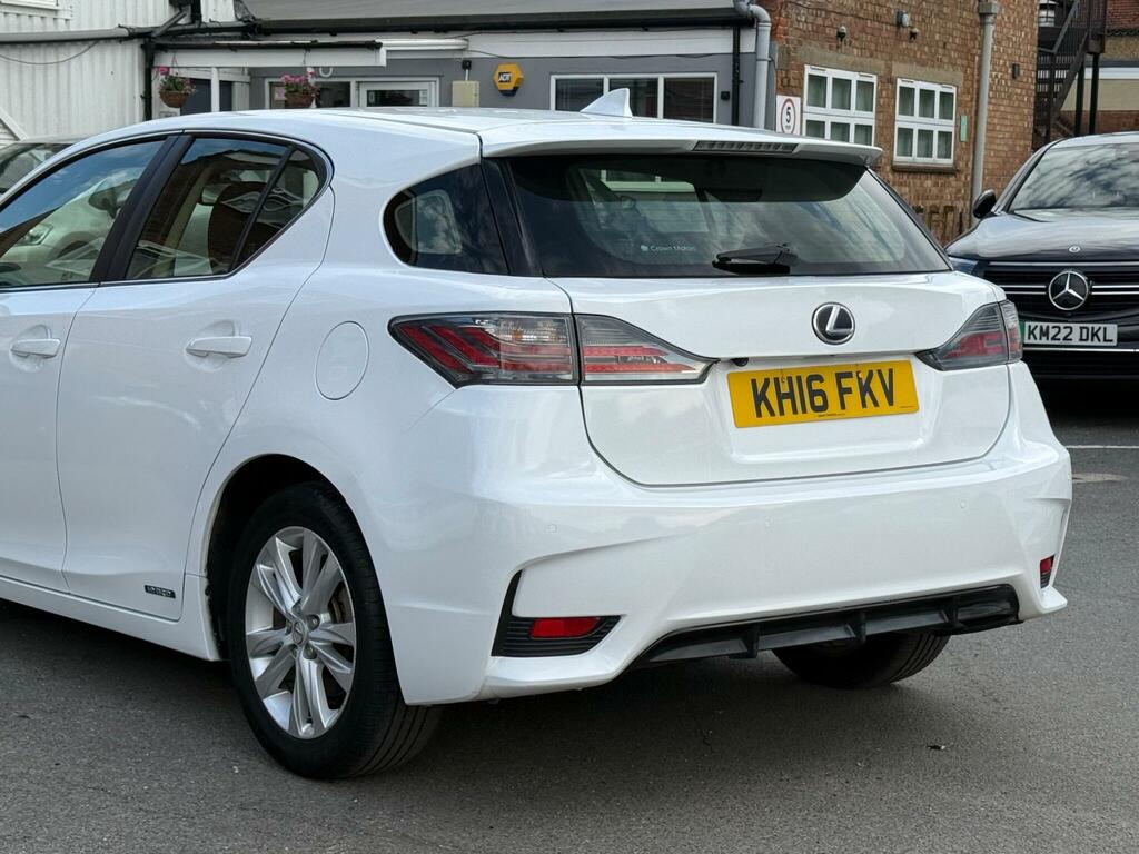 Lexus CT 1.8 200H Advance Hatchback Hybrid Cvt E White #5