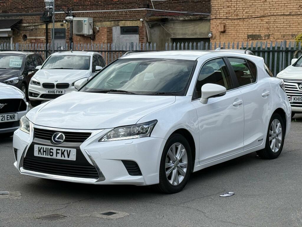 Lexus CT 1.8 200H Advance Hatchback Hybrid Cvt E White #6