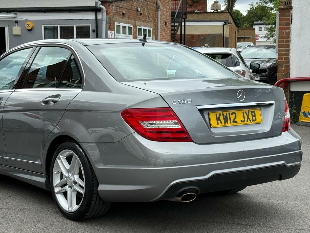 Mercedes-Benz C Class 1.6 C180 Blueefficiency Amg Sport G-tronic Euro 5 Silver #5