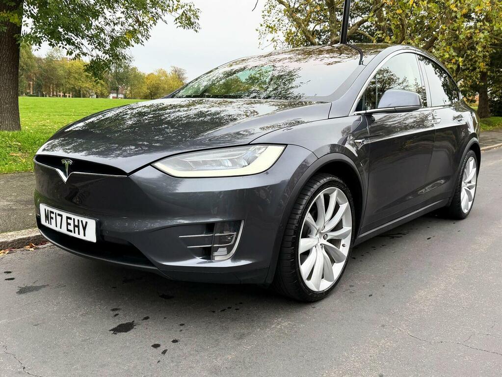 Tesla Model X Suv P90d Dual Motor Executive Edition 4Wde Silver #3