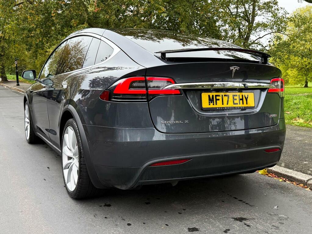 Tesla Model X Suv P90d Dual Motor Executive Edition 4Wde Silver #4