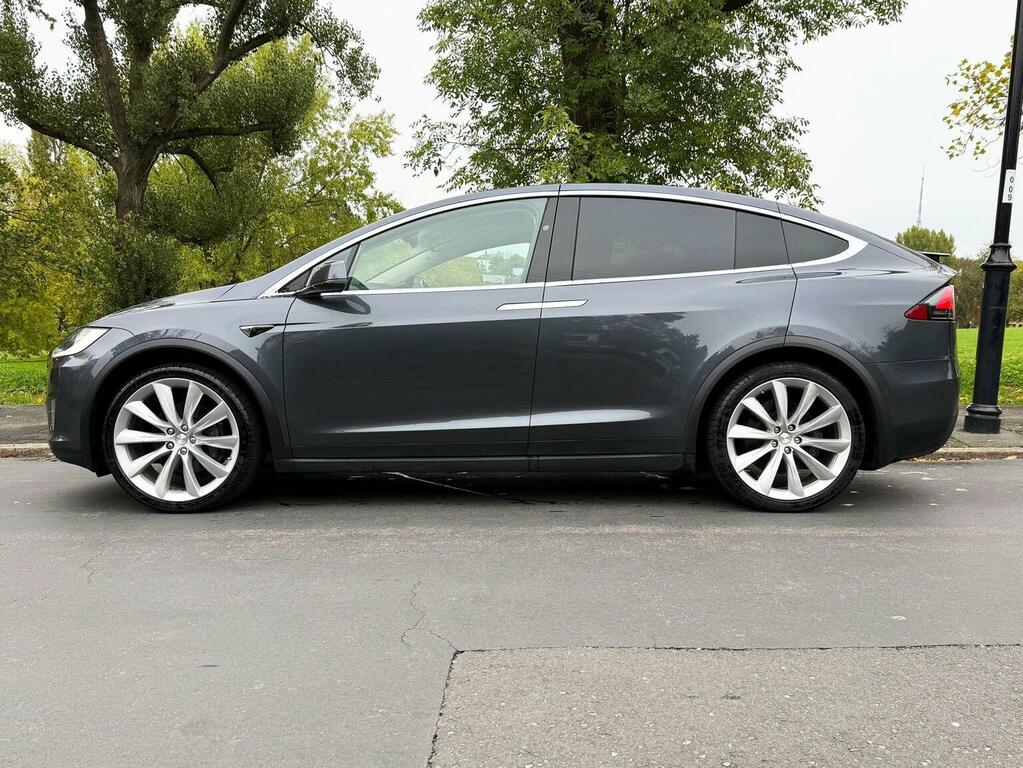 Tesla Model X Suv P90d Dual Motor Executive Edition 4Wde Silver #6