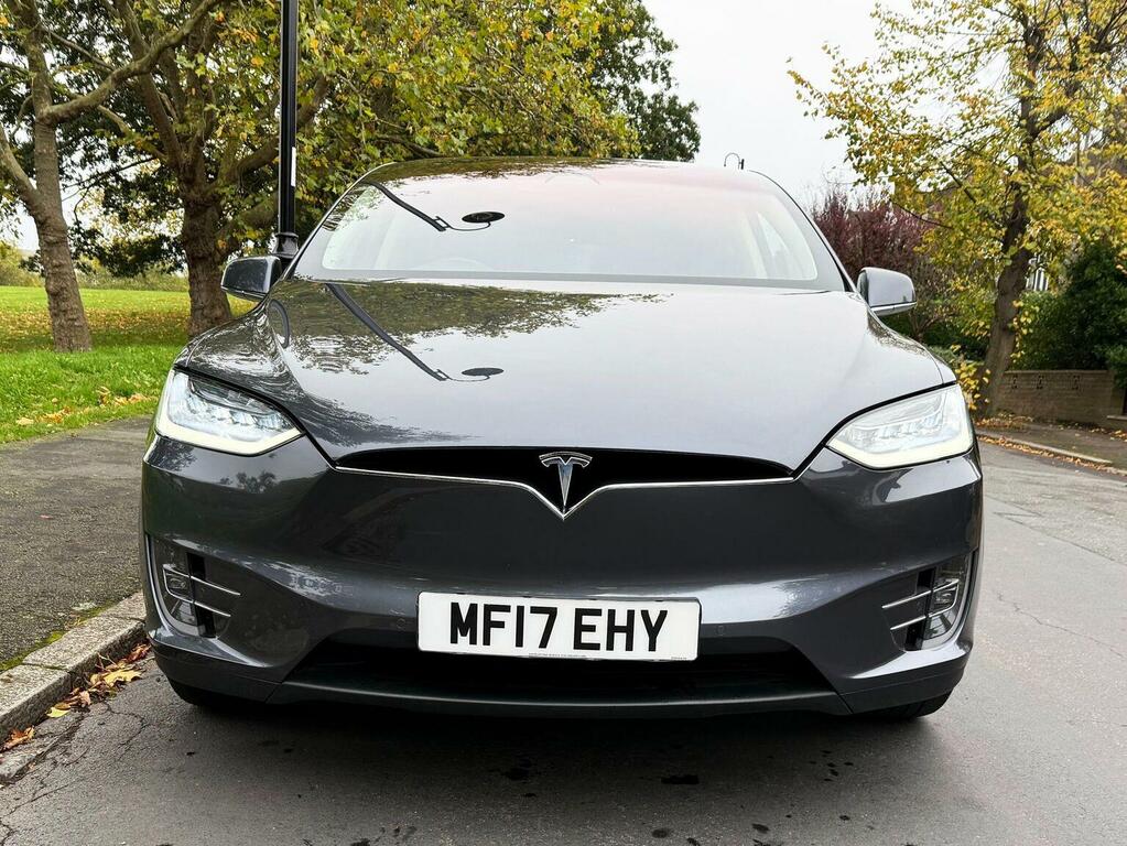 Tesla Model X Suv P90d Dual Motor Executive Edition 4Wde Silver #2