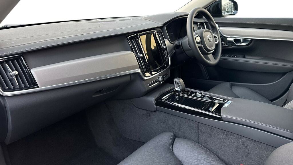 Volvo V90 2.0 T6 350 Phev Plus Dark Awd DF75FPK Black #4