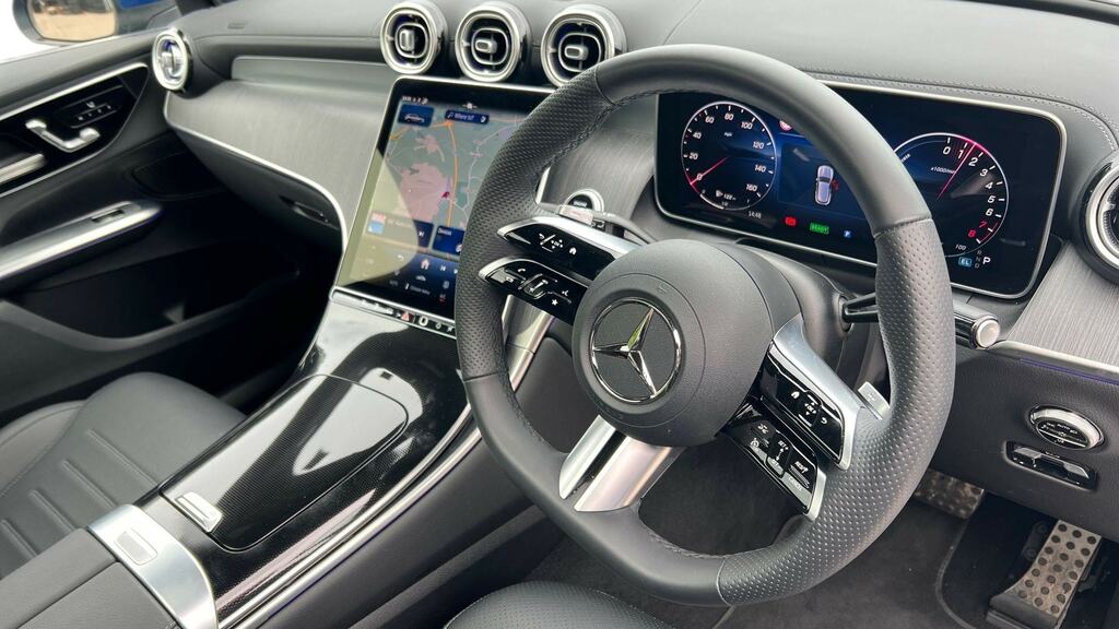 Mercedes-Benz GLC Class Glc 300E 4Matic Amg Line Premium 9G-tronic KM75ACX Blue #3