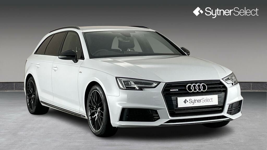 Audi A4 Avant 2.0 Tdi 190 Quattro Black Edition S Tronic White