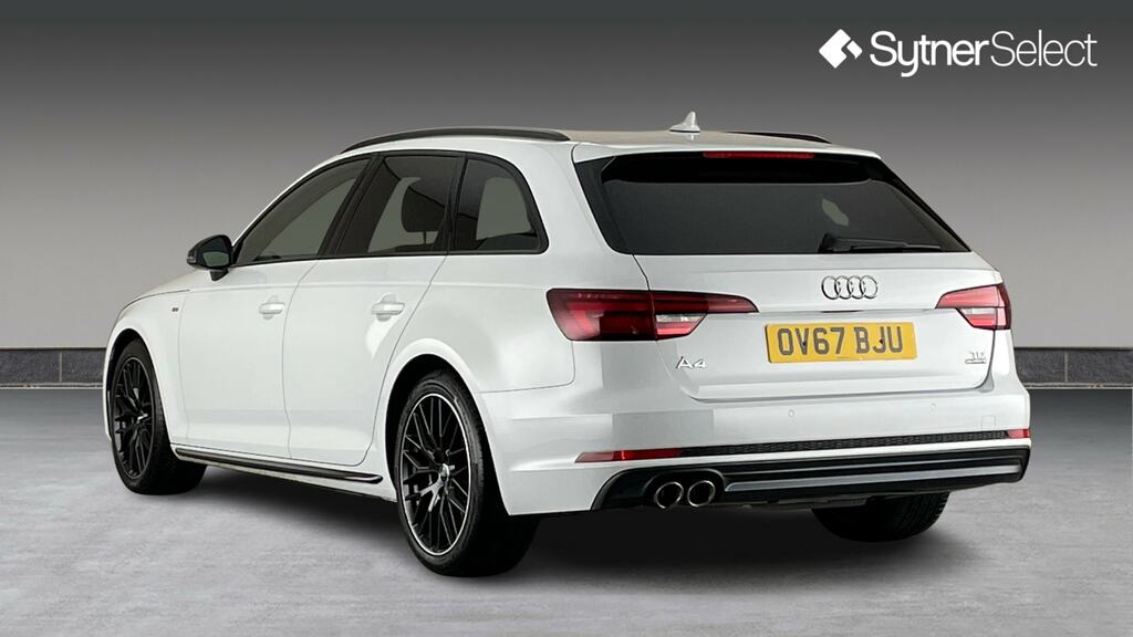 Audi A4 Avant 2.0 Tdi 190 Quattro Black Edition S Tronic White #2