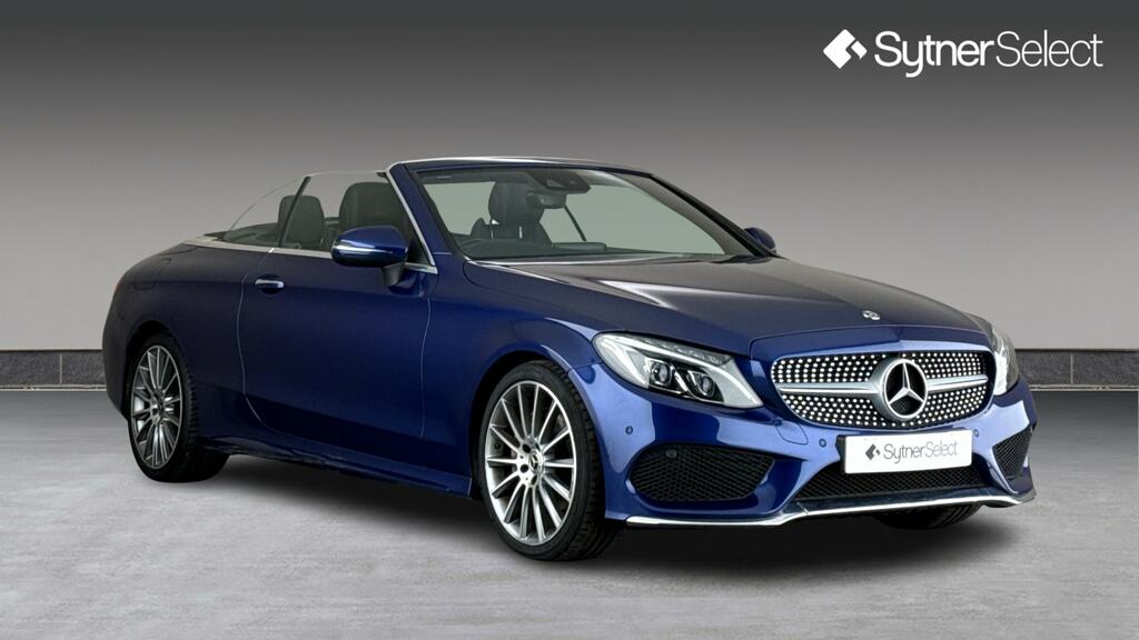 Mercedes-Benz C Class C220d Amg Line Premium Plus AU67UMB Blue #2