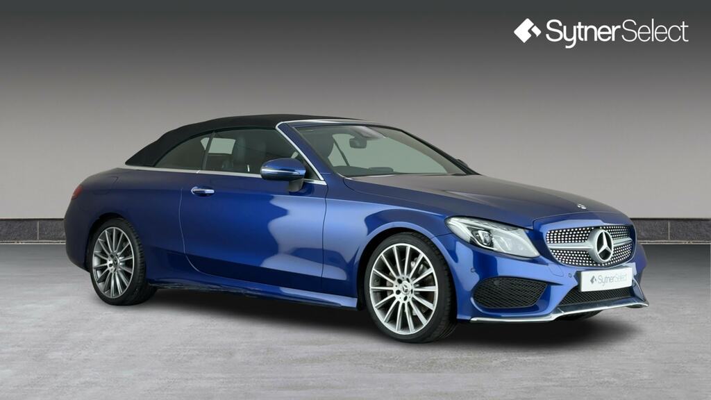 Mercedes-Benz C Class C220d Amg Line Premium Plus Blue