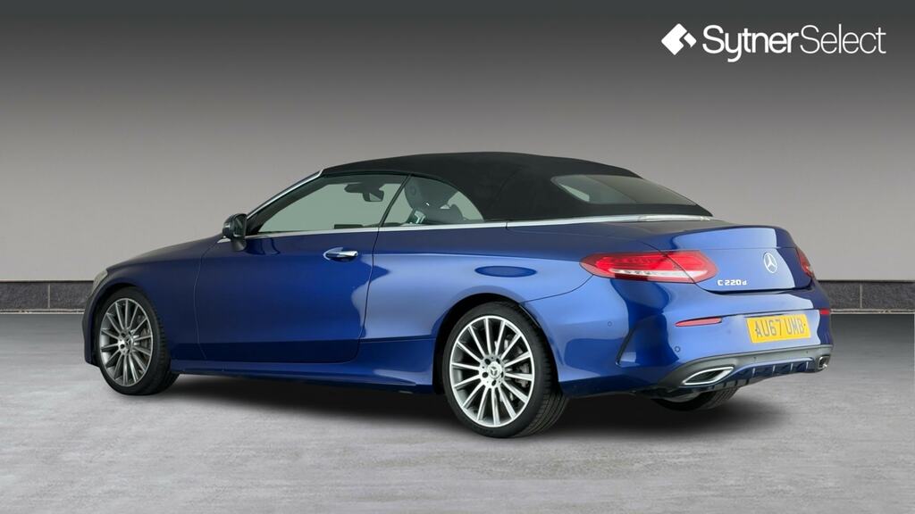 Mercedes-Benz C Class C220d Amg Line Premium Plus AU67UMB Blue #3