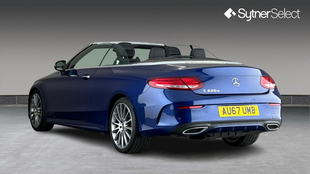 Mercedes-Benz C Class C220d Amg Line Premium Plus AU67UMB Blue #4