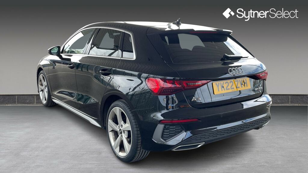Audi A3 30 Tfsi S Line YK22ZVH Black #2