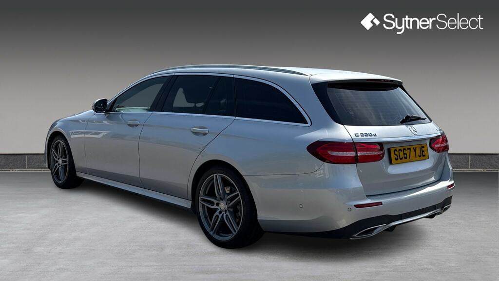 Mercedes-Benz E Class E220d Amg Line 9G-tronic SC67YJE Silver #2