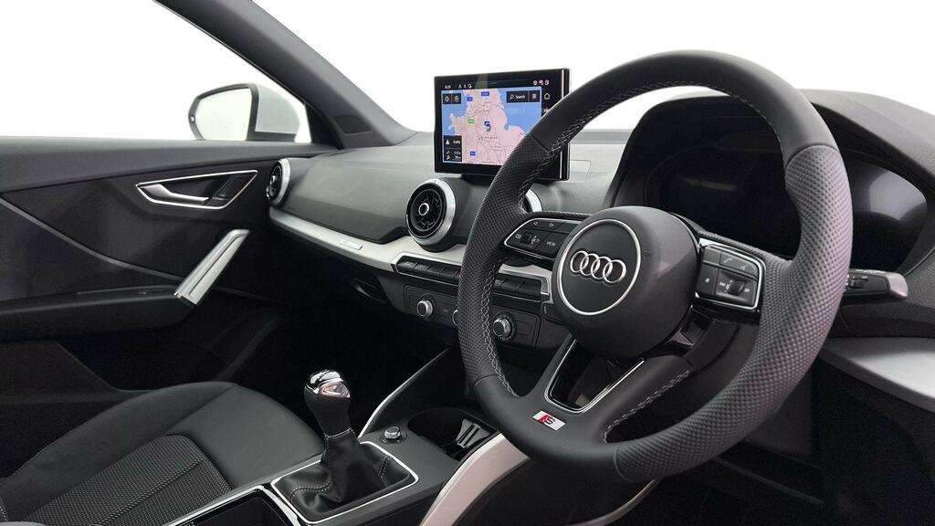 Audi Q2 30 Tfsi 116 S Line FJ26YZC White #6