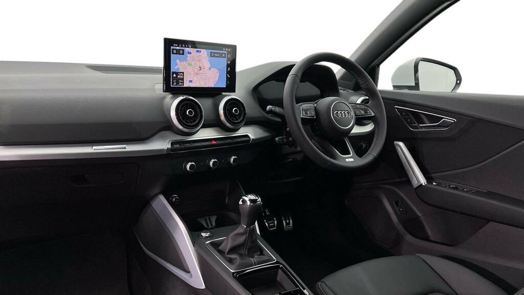 Audi Q2 30 Tfsi 116 S Line FJ26YZC White #2