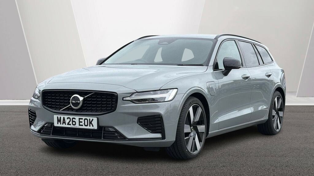 Volvo V60 2.0 T6 350 Phev Plus Dark Awd MA26EOK Grey #6