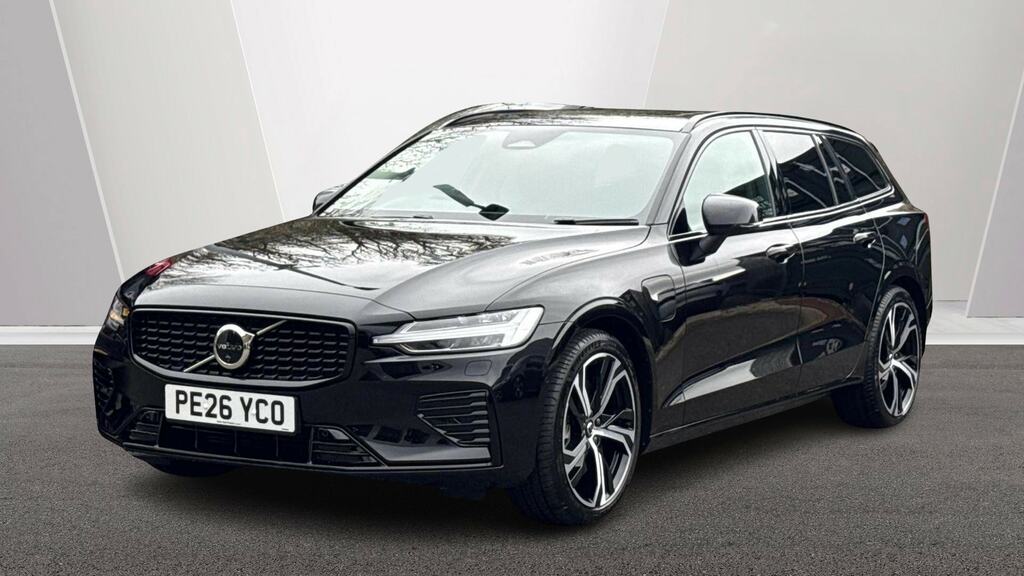Volvo V60 2.0 T8 455 Phev Ultra Dark Awd PE26YCO Black #6