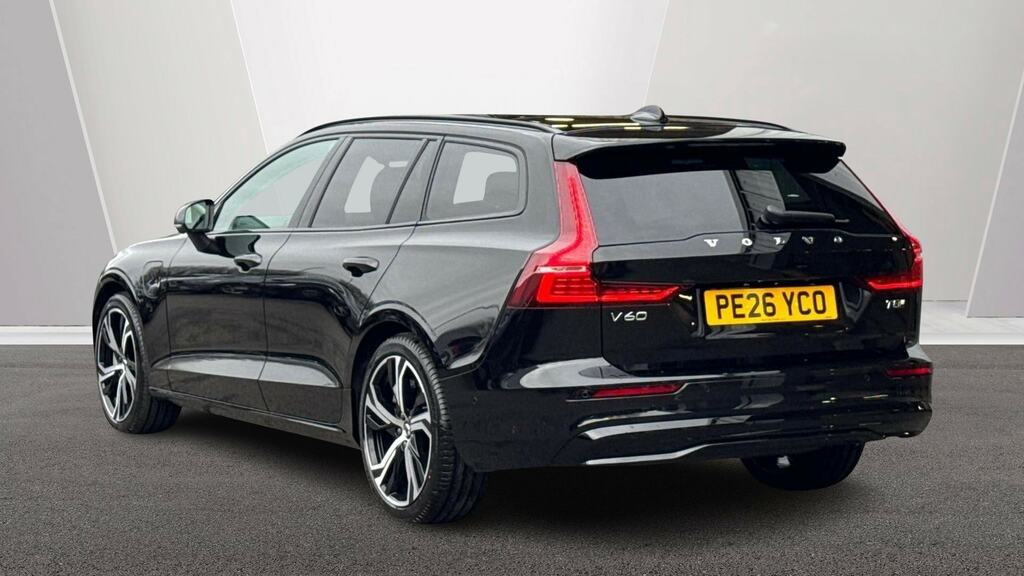 Volvo V60 2.0 T8 455 Phev Ultra Dark Awd PE26YCO Black #2