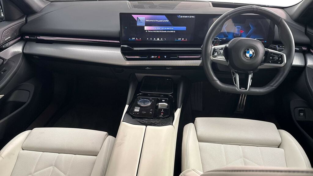 BMW 5 Series 520I M Sport Pro Tech Plus Grey #4