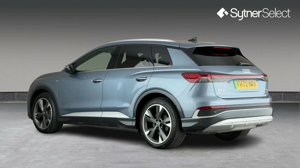 Audi Q4 E Tron 150Kw 40 82Kwh S Line FH72NRX Blue #2