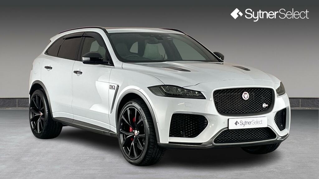 Jaguar F-Pace 5.0 Supercharged V8 Svr Awd White