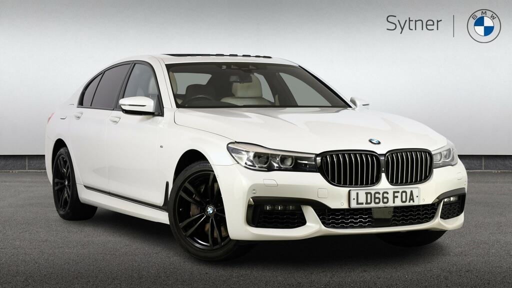 BMW 7 Series 750I M Sport White
