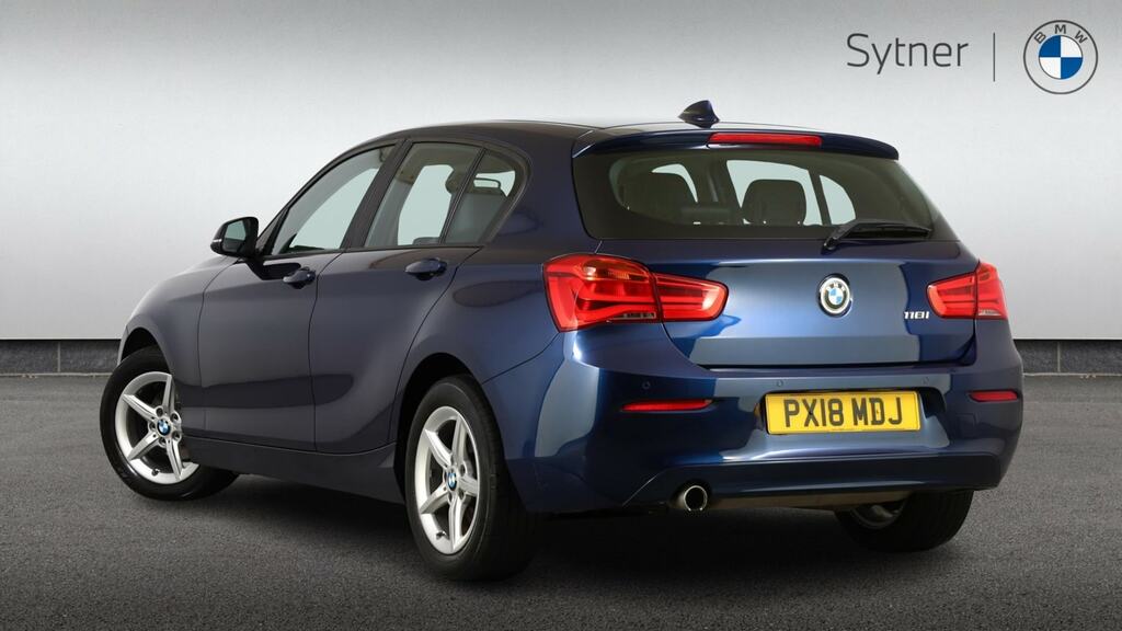 BMW 1 Series 118I 1.5 Se Step PX18MDJ Blue #2