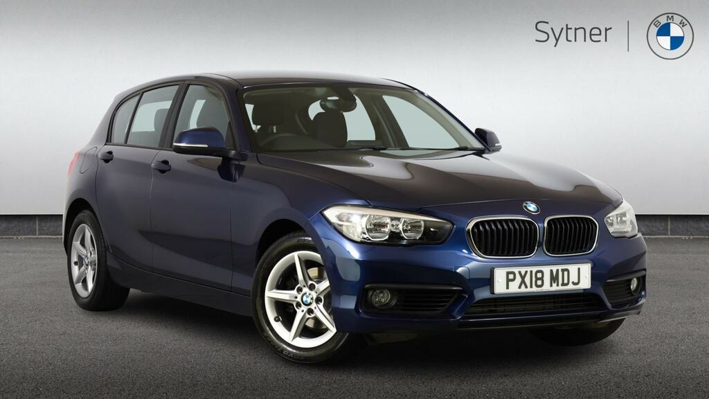 BMW 1 Series 118I 1.5 Se Step PX18MDJ Blue