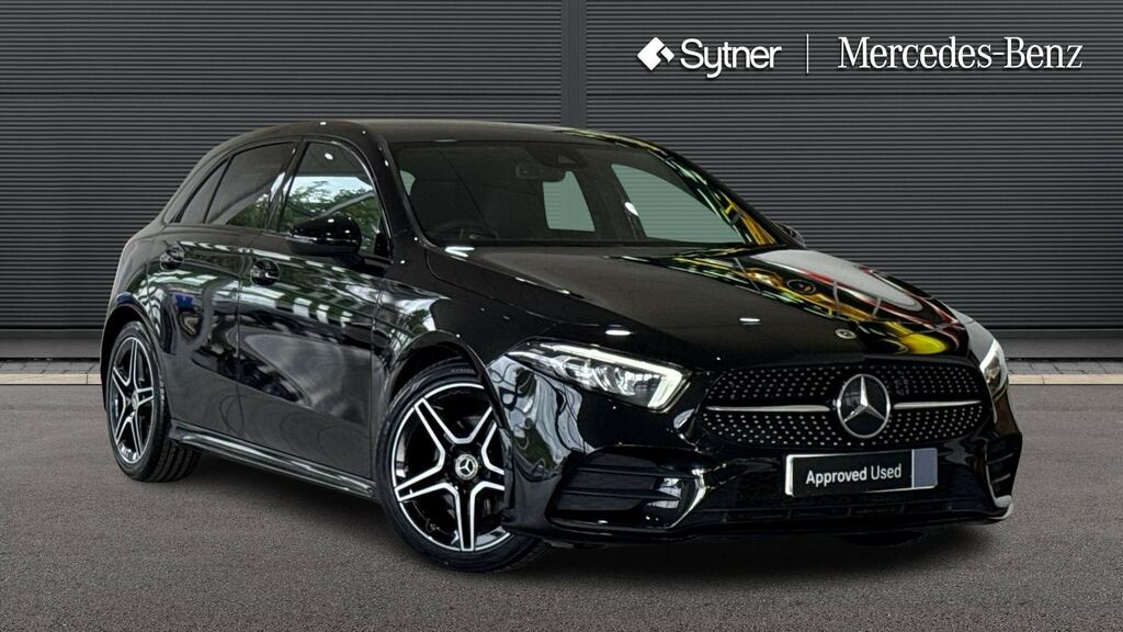 Mercedes-Benz A Class A200 Amg Line Executive KN23YXP Black
