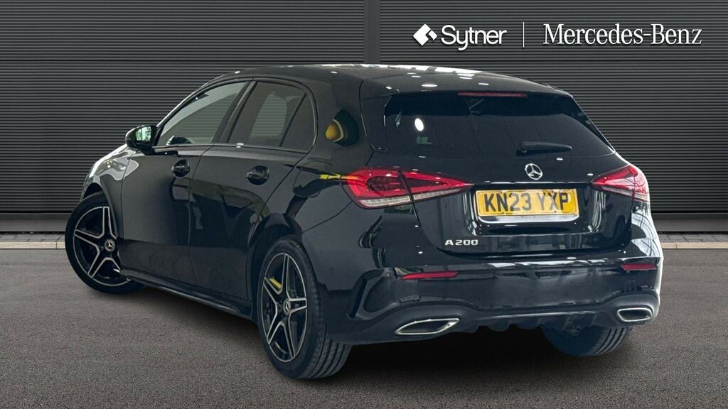 Mercedes-Benz A Class A200 Amg Line Executive KN23YXP Black #2