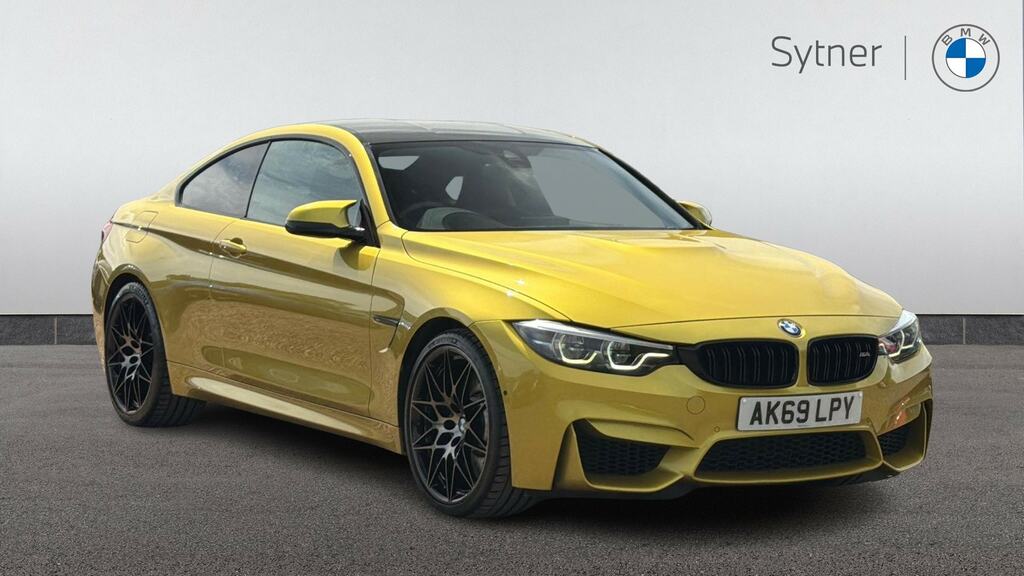 BMW M4 M4 Dct Competitionultimate Pack Yellow