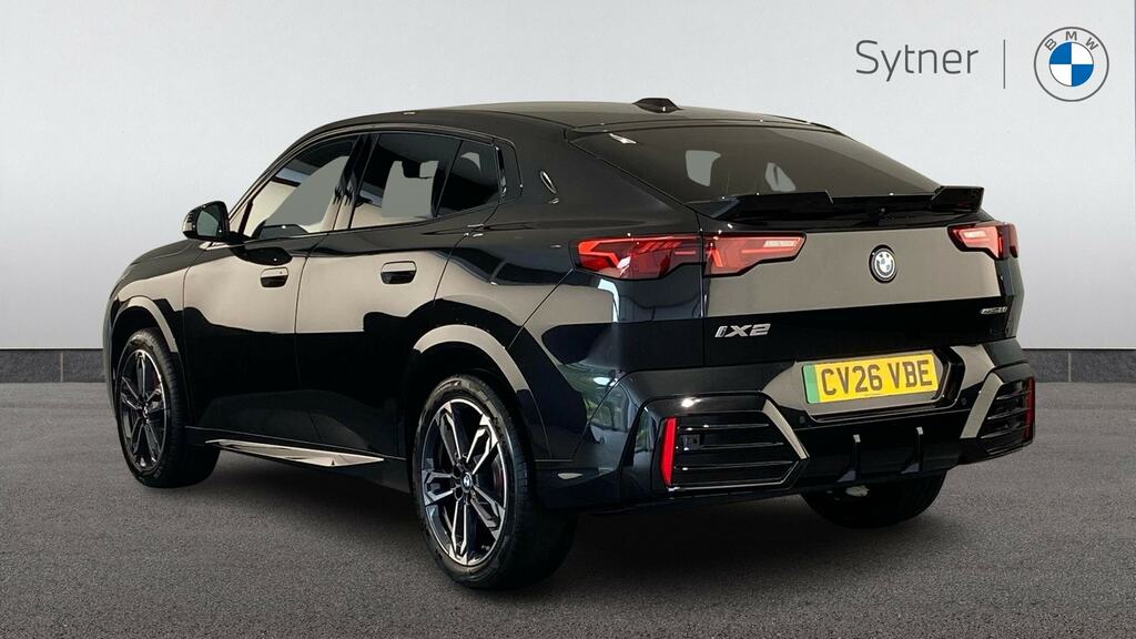 BMW iX2 150Kw Edrive20 Shadow Edition 65Kwh CV26VBE Black #2