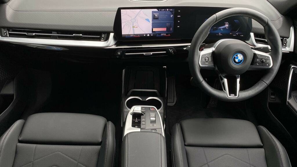 BMW iX2 150Kw Edrive20 Shadow Edition 65Kwh CV26VBE Black #4