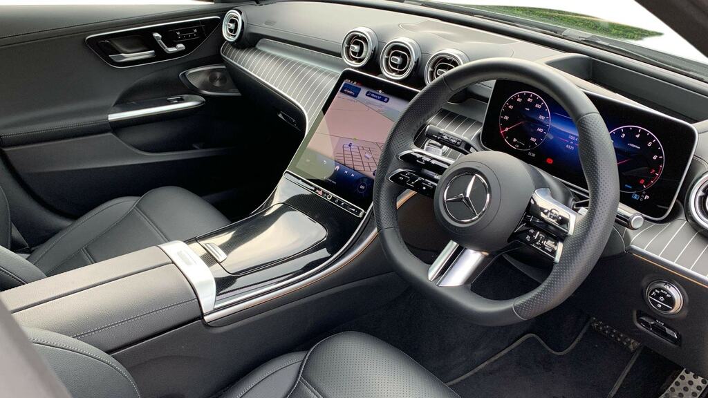 Mercedes-Benz C Class C300 Amg Line Premium Plus 9G-tronic KP75SNN Black #3