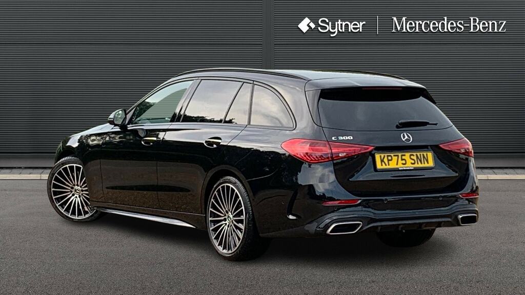 Mercedes-Benz C Class C300 Amg Line Premium Plus 9G-tronic KP75SNN Black #2
