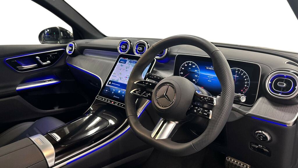 Mercedes-Benz GLC Class Glc 300E 4Matic Amg Line Premium 9G-tronic KM75WDD Black #3
