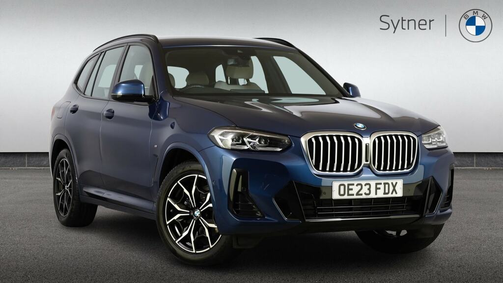 BMW X3 Xdrive20i Mht M Sport Step Blue