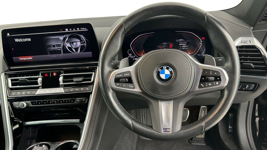 BMW 8 Series Gran Coupe 840I M Sport Black #5